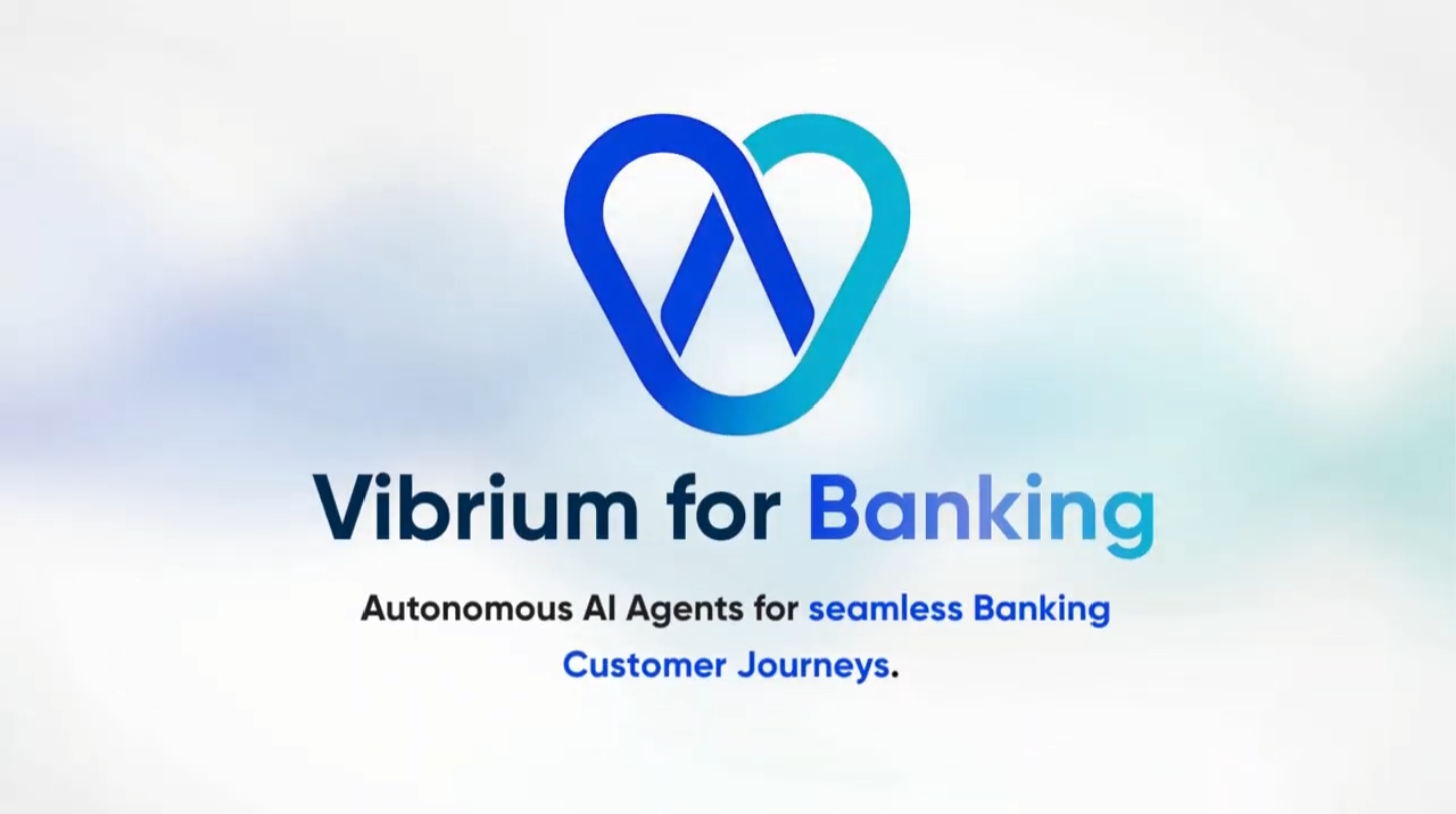 Vibrium Speak — Banking demo preview