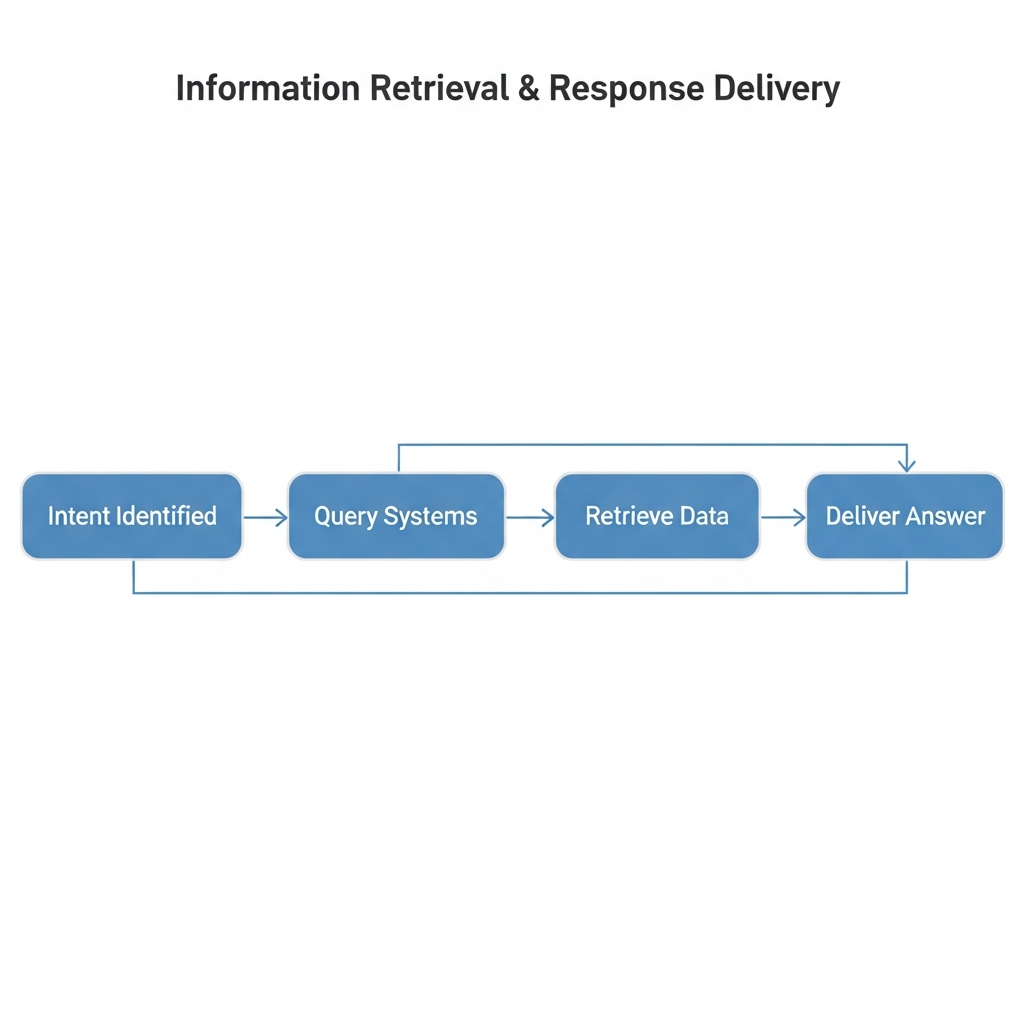 Information Retrieval & Response Delivery Workflow